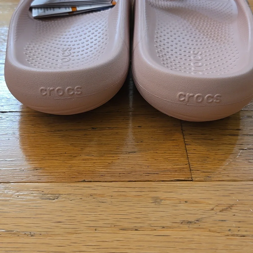 NIP Crocs Mellow Flip M10 /W12 Pink Clay #208431-6TY - Picture 3 of 10